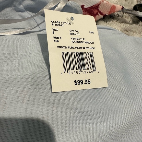 David’s Bridal Skater Dress Multicolor - Picture 5 of 5